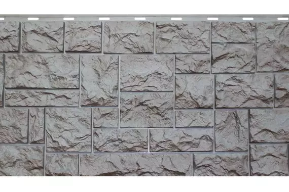 Фасадные панели NordSide коллекция Северный камень Серый